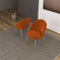 Marion Mid Century Modern Dining Chair (Set of 2) Cream Boucle