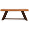 Marley Tan Genuine Leather Bench