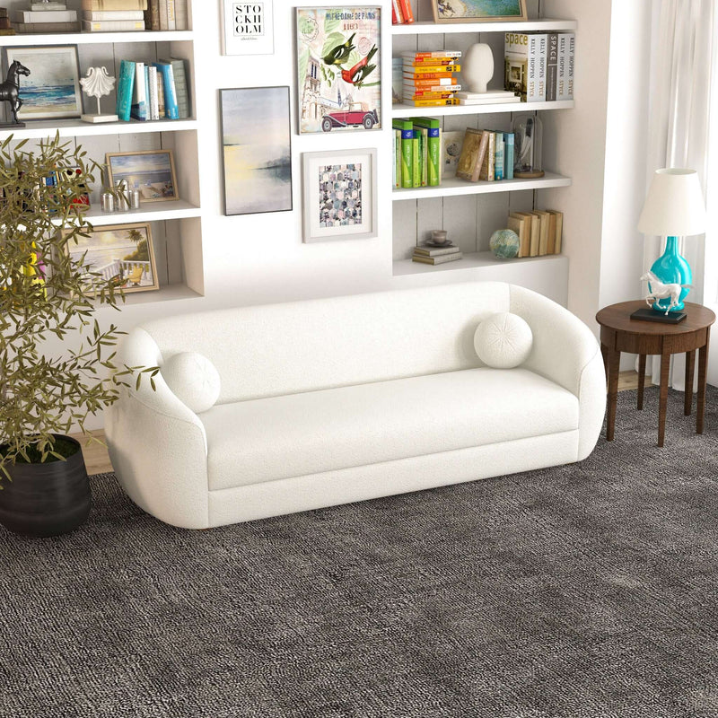 Melinda Boucle Sofa Cream
