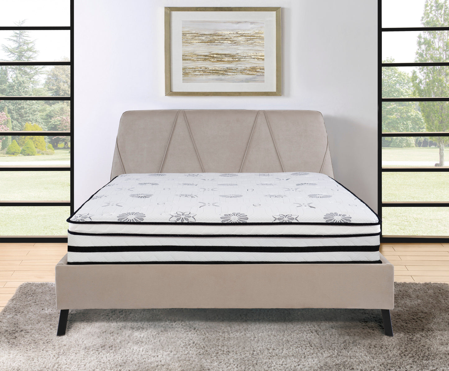 MT-PH12EK 12" Eastern King Hybrid Mattress