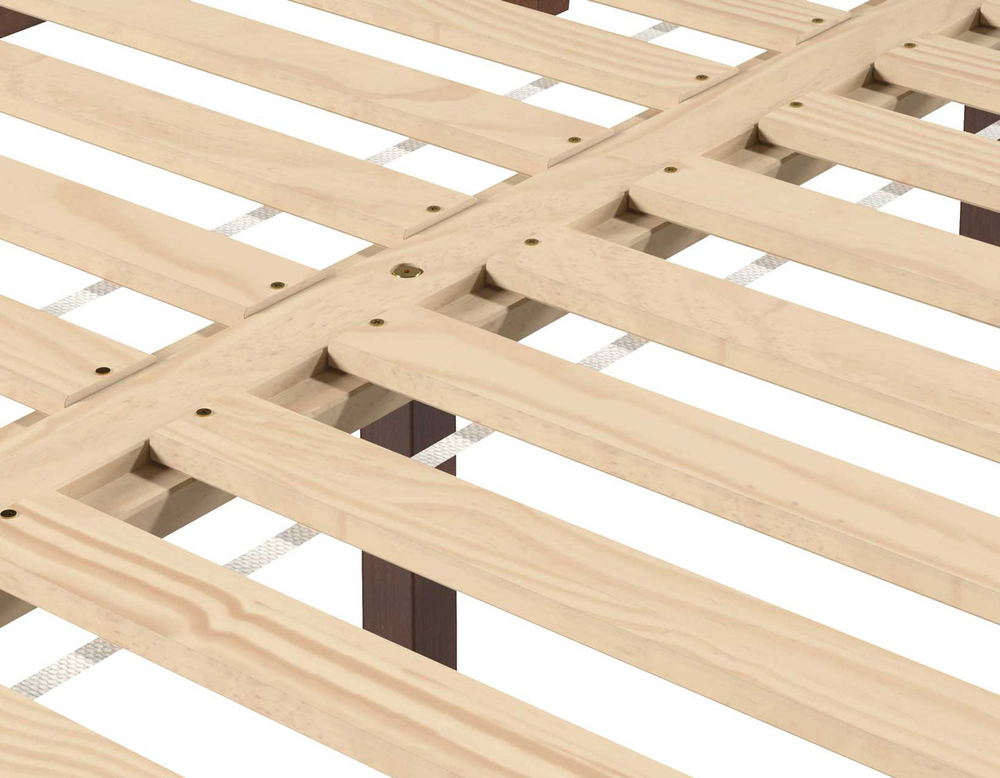 Nix Full Platform Bed, Natural