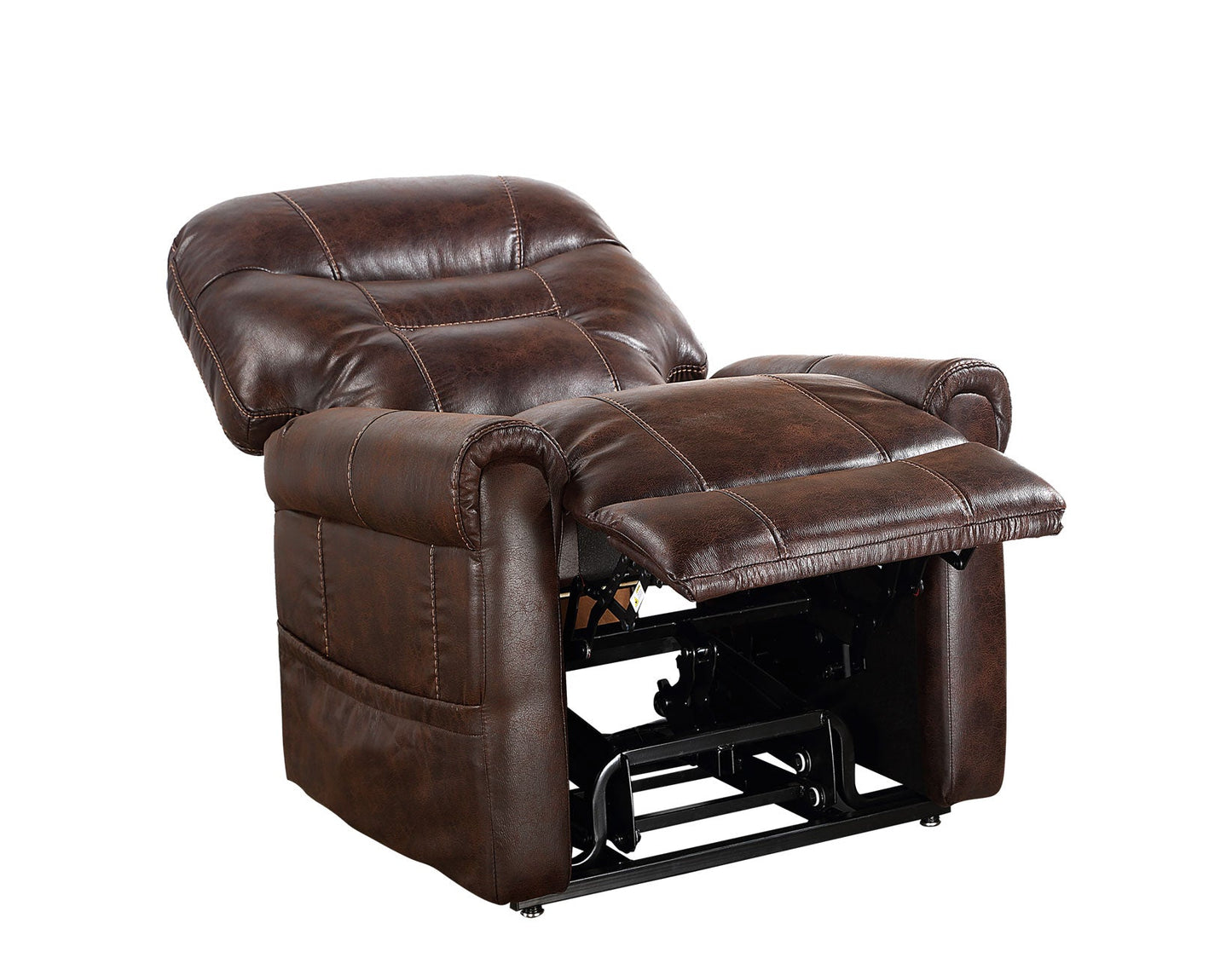 Ottawa Power Lift Chair with Heat and Massage, Walnut