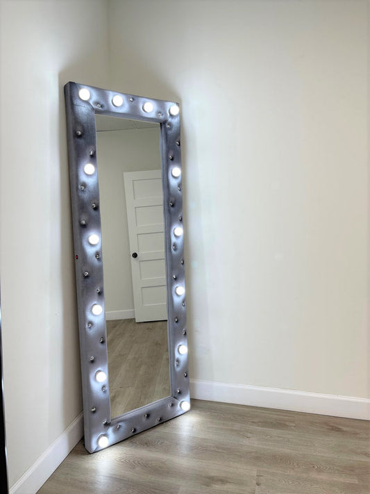 Princess Gray  Floor Mirror