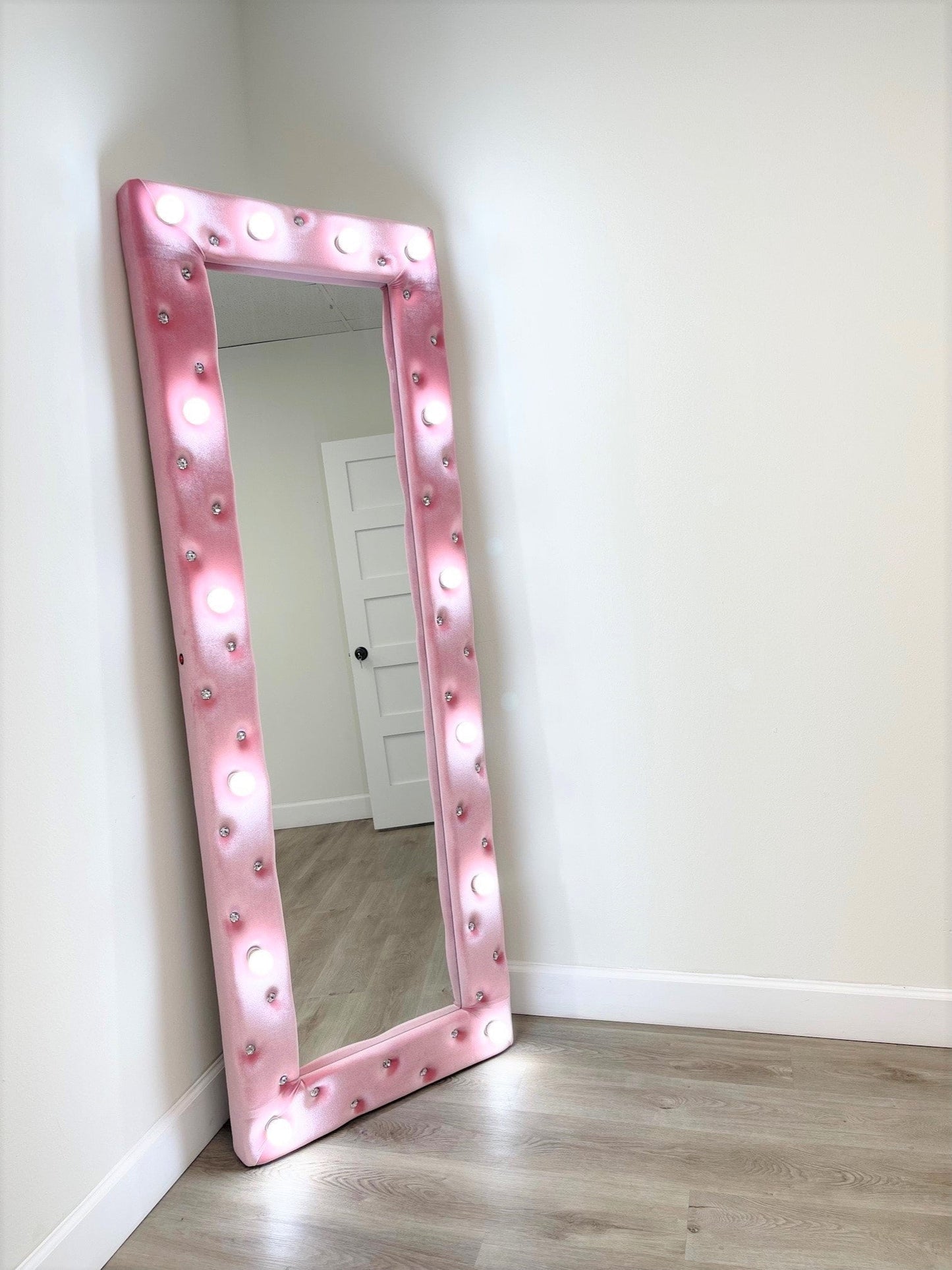 Princess Pink Floor Mirror