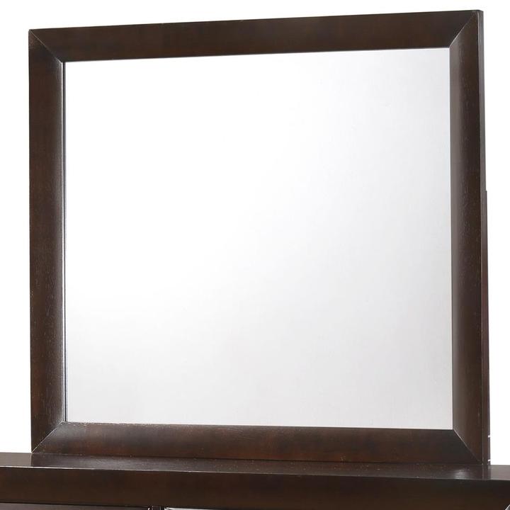 Emily Dark Cherry Bedroom Mirror (Mirror Only)