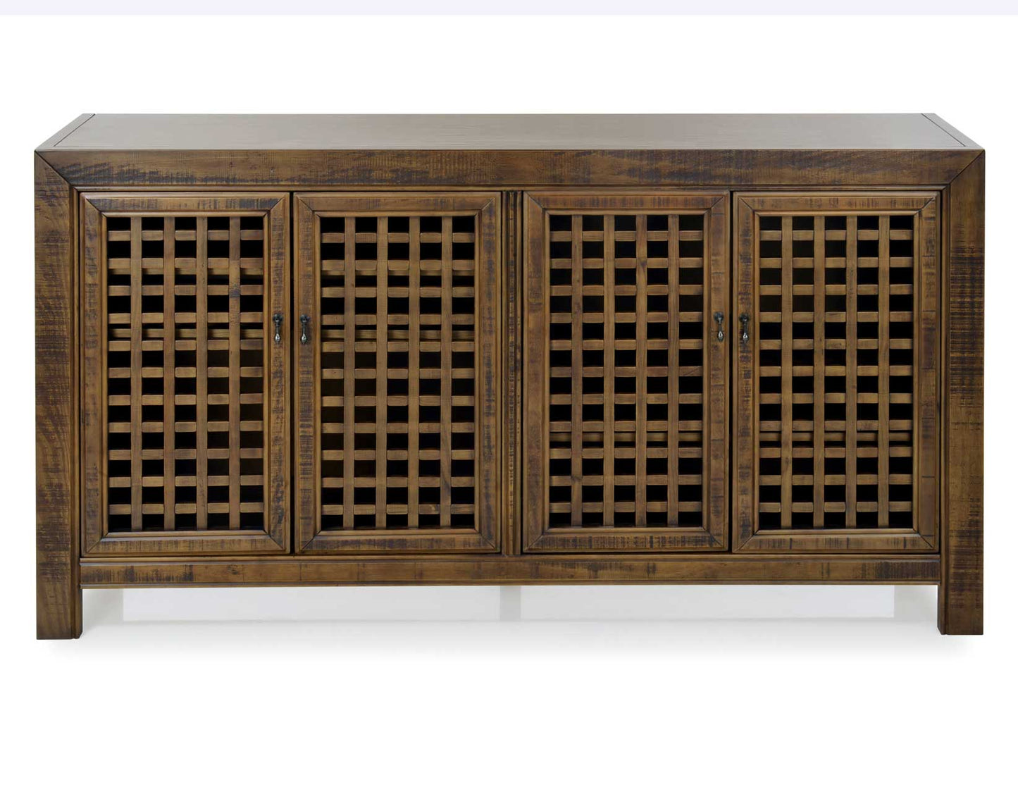 Rio 4-Door Accent Cabinet, Mocha