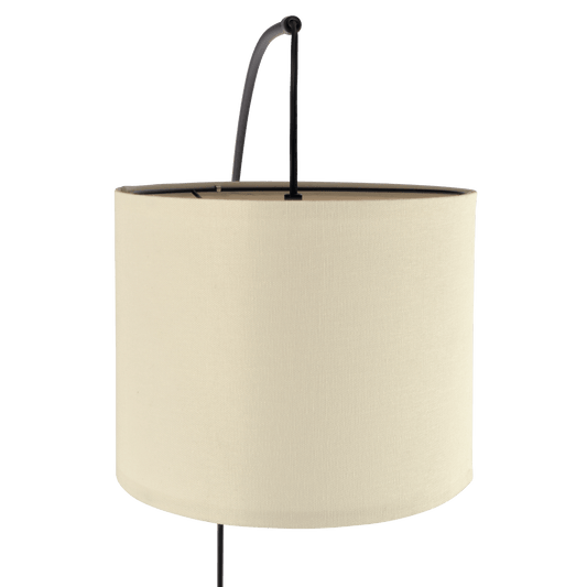 Royal 3-Arm Metal Arc Floor Lamp, Oil Rubbed Bonze with Linen Shade, 4 way Rotary Switch