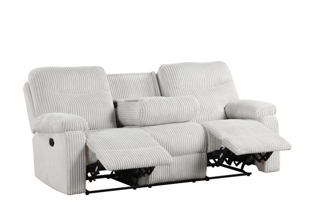 Bravo Beige Fabric Reclining Living Room Set