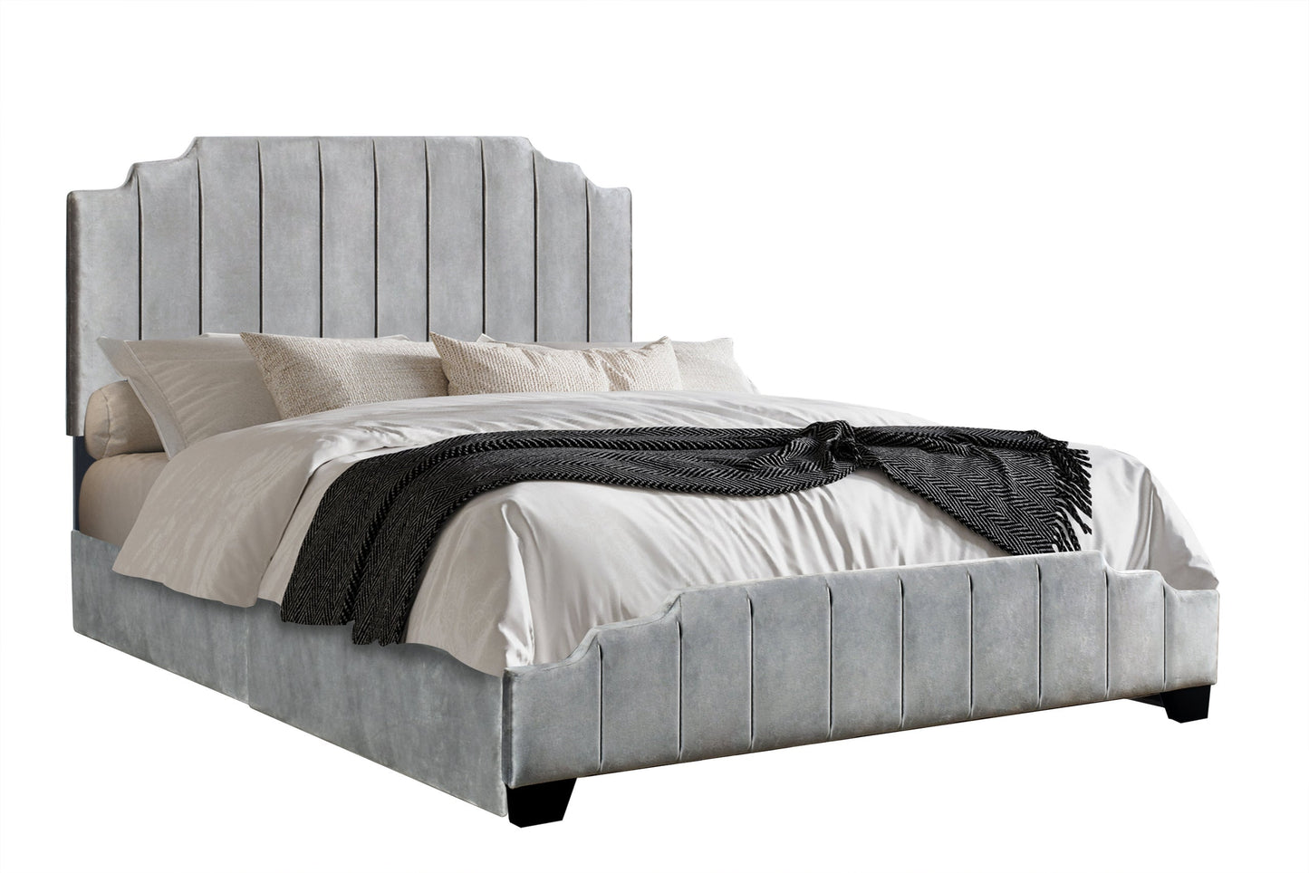 Comfort Cloud Grey Full Bed