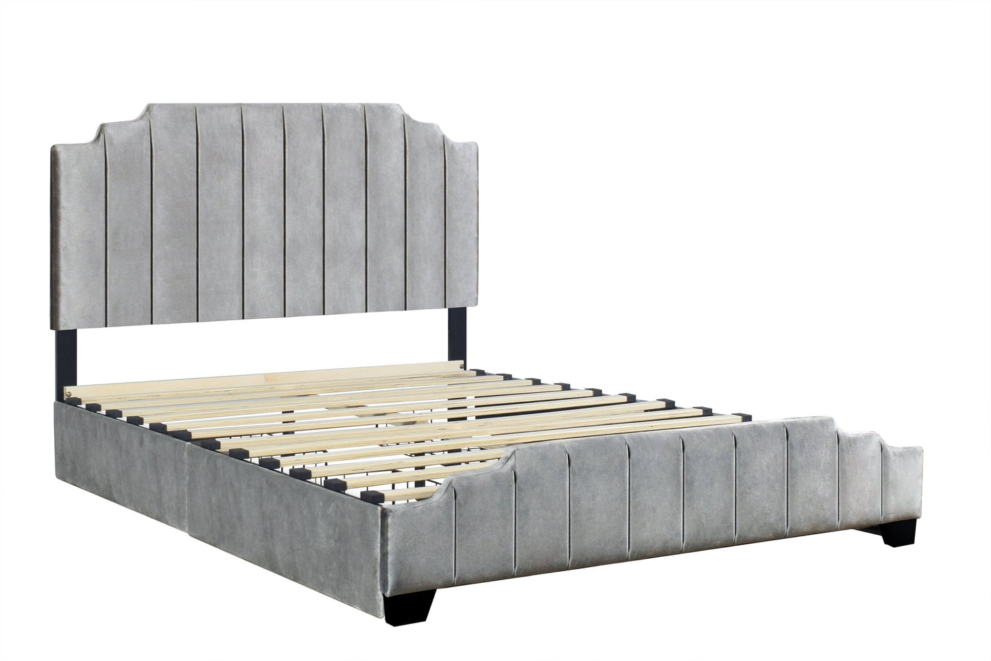 Comfort Cloud Grey Queen Bed