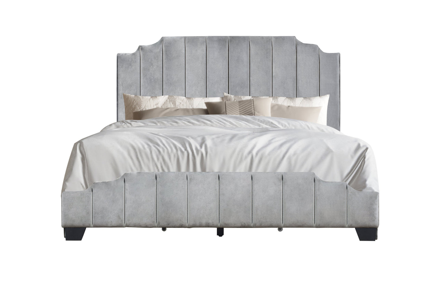 Comfort Cloud Grey Queen Bed